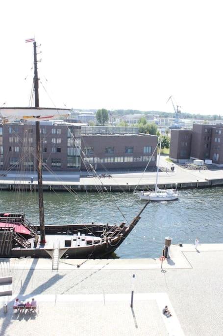Ohlerich Speicher - Schlafen Im Hafen Wismar Bagian luar foto